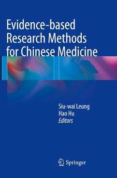 Evidence-based Research Methods for Chinese Medicine