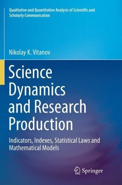 Science Dynamics and Research Production - Vitanov, Nikolay K.