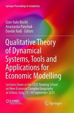 Qualitative Theory of Dynamical Systems, Tools and Applications for Economic Modelling