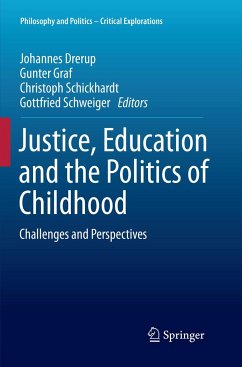 Justice, Education and the Politics of Childhood