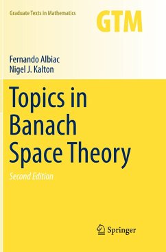 Topics in Banach Space Theory - Albiac, Fernando;Kalton, Nigel J.