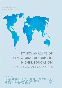 Policy Analysis of Structural Reforms in Higher Education - de Boer, Harry;File, Jon;Huisman, Jeroen