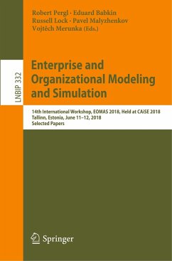 Enterprise and Organizational Modeling and Simulation