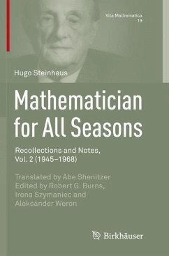 Mathematician for All Seasons - Steinhaus, Hugo