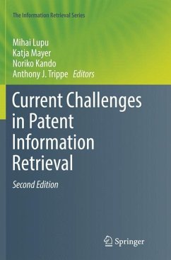 Current Challenges in Patent Information Retrieval