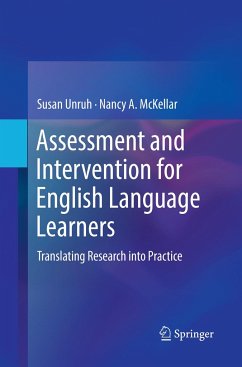 Assessment and Intervention for English Language Learners - Unruh, Susan;McKellar, Nancy A.