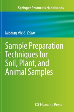 Sample Preparation Techniques for Soil, Plant, and Animal Samples