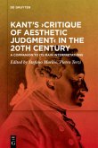 Kant's 'Critique of Aesthetic Judgment' in the 20th Century