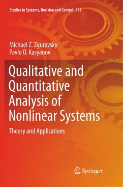 Qualitative and Quantitative Analysis of Nonlinear Systems - Zgurovsky, Michael Z.;Kasyanov, Pavlo O.