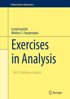 Exercises in Analysis - Gasinski, Leszek;Papageorgiou, Nikolaos S.