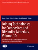 Joining Technologies for Composites and Dissimilar Materials, Volume 10