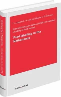 Food labelling in the Netherlands - Appelhof, Theo; Meulen, Bernd van der