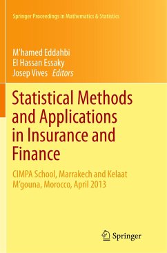 Statistical Methods and Applications in Insurance and Finance