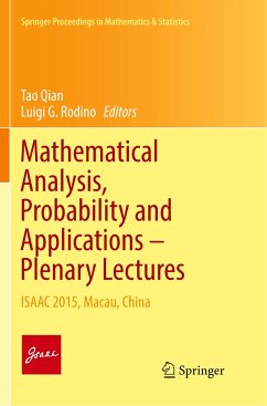 Mathematical Analysis, Probability and Applications ¿ Plenary Lectures