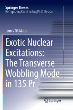 Exotic Nuclear Excitations: The Transverse Wobbling Mode in 135 Pr - Matta, James Till