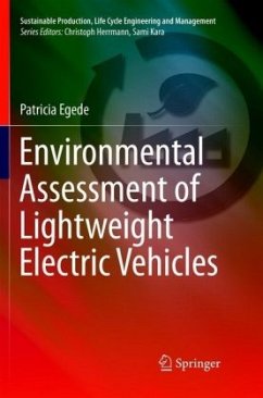 Environmental Assessment of Lightweight Electric Vehicles - Egede, Patricia