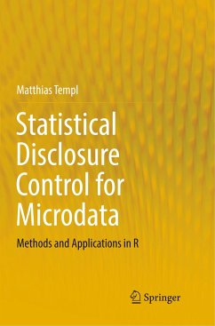 Statistical Disclosure Control for Microdata - Templ, Matthias