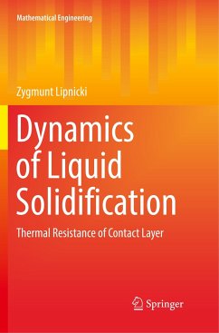 Dynamics of Liquid Solidification - Lipnicki, Zygmunt