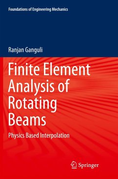 Finite Element Analysis of Rotating Beams - Ganguli, Ranjan