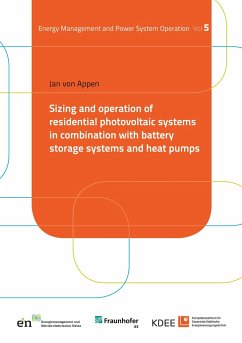 Sizing and operation of residential photovoltaic systems in combination with battery storage systems and heat pumps - Appen, Jan von