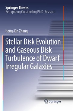 Stellar Disk Evolution and Gaseous Disk Turbulence of Dwarf Irregular Galaxies - Zhang, Hong-Xin