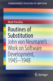 Routines of Substitution (eBook, PDF)