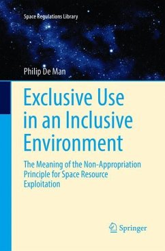 Exclusive Use in an Inclusive Environment - De Man, Philip