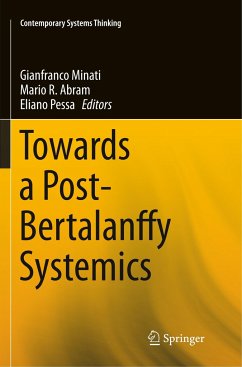 Towards a Post-Bertalanffy Systemics