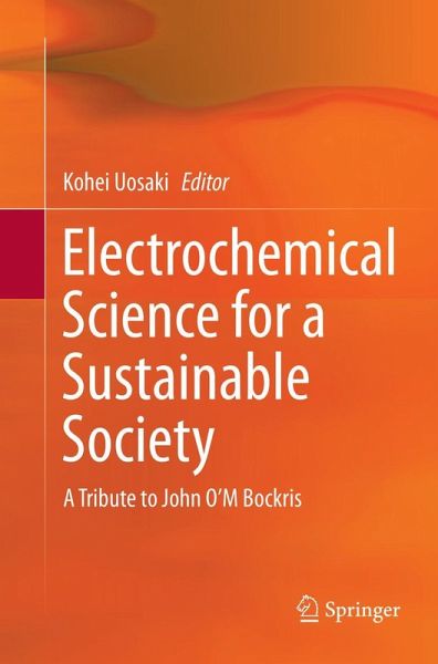 Electrochemical Science for a Sustainable Society Electrochemical Science for a Sustainable Society