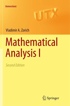 Mathematical Analysis I - Zorich, V. A.