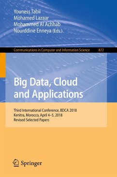 Big Data, Cloud and Applications (eBook, PDF)