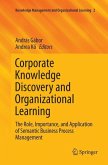 Corporate Knowledge Discovery and Organizational Learning