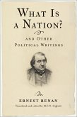 What Is a Nation? and Other Political Writings (eBook, ePUB)