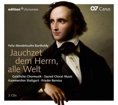 Jauchzet Dem Herrn,Alle Welt-Geistl.Chormusik - Bernius,Frieder/Kammerchor Stuttgart