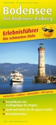 Cover PUBLICPRESS Erlebnisführer Bodensee mit Bodensee-Radweg