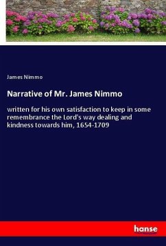 Narrative of Mr. James Nimmo - Nimmo, James