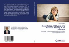 Knowledge, Attitudes And Practices Among B. Ed Students