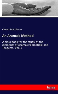 An Aramaic Method - Brown, Charles Rufus