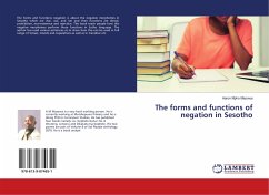 The forms and functions of negation in Sesotho