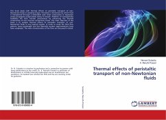 Thermal effects of peristaltic transport of non-Newtonian fluids