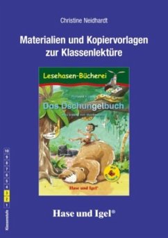 Materialien und Kopiervorlagen zur Klassenlektüre: Das Dschungelbuch / Silbenhilfe - Neidhardt, Christine