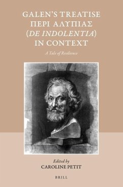 Galen's Treatise Περὶ Ἀλυπίας (de Indolentia) in Context