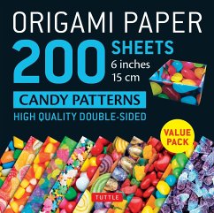 Origami Paper 200 sheets Candy Patterns 6 (15 cm) - Publishing, Tuttle