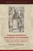 Natural and Political Conceptions of Community: The Role of the Household Society in Early Modern Jesuit Thought, C.1590-1650