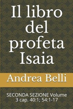 Il libro del profeta Isaia - Belli, Andrea