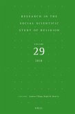 Research in the Social Scientific Study of Religion, Volume 29