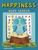 Happiness Word Search - My First Word Search: Word Search Puzzle for Kids Ages 4 - 6 Years