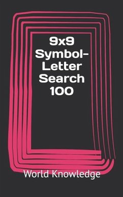 9x9 Symbol-Letter Search 100 - Knowledge, World