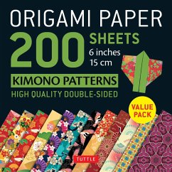 Origami Paper 200 Sheets Kimono Patterns 6 (15 CM) - Publishing, Tuttle