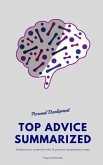 Personal Development Top Advice Summarized: Kickstart Your Potential with 12 Personal Development Steps